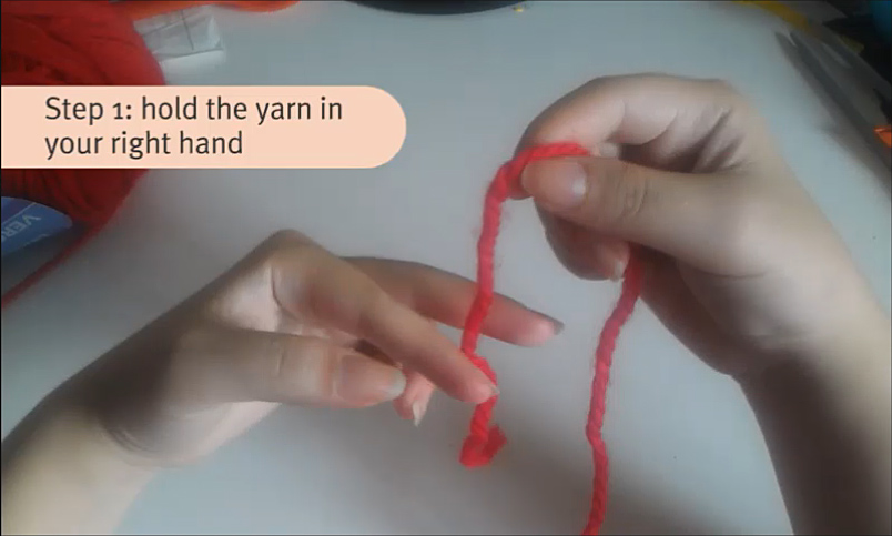 How to tie a slip knot