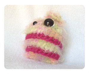 Cute Colorful Candy Floss Monster free knitting patterns