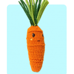 Vegetable, food cute free knitting pattern - Cool Carrot