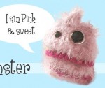Pink & Colorful Candy Floss Monster free knitting patterns