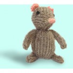 Mouse cute free knitting patterns