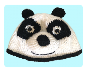 Free cute Panda Hat Knitting patterns