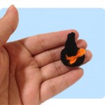 cute toys tiny witch hat free knitting pattern