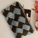 Knitted Weave Clutch