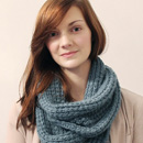 Rice Stitch Cowl