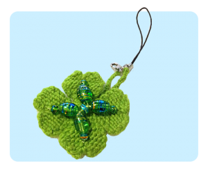 Free Four leaf clover cute knitting patterns