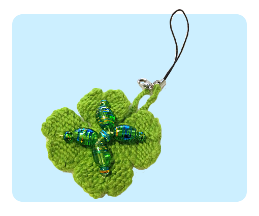 Free Four leaf clover cute knitting patterns