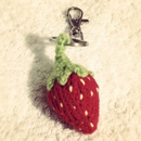 Strawberry Keychain