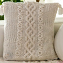 Cabled Warm Blanket & Pillow